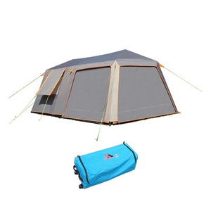 Large Area One Lounge Two Bedroom Waterproof Windproof Family Party Camping Tent
