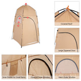 New Portable Outdoor Shower Bath Changing Fitting Room camping Tent