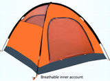 Family Camping Tent Portable Camping Tents Double Layer Waterproof Camping Tent