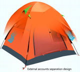 Family Camping Tent Portable Camping Tents Double Layer Waterproof Camping Tent