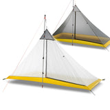 668G Camping Tent Outdoor 40D Nylon Silicone Coating Rodless Pyramid Large Tent