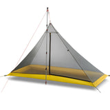 668G Camping Tent Outdoor 40D Nylon Silicone Coating Rodless Pyramid Large Tent