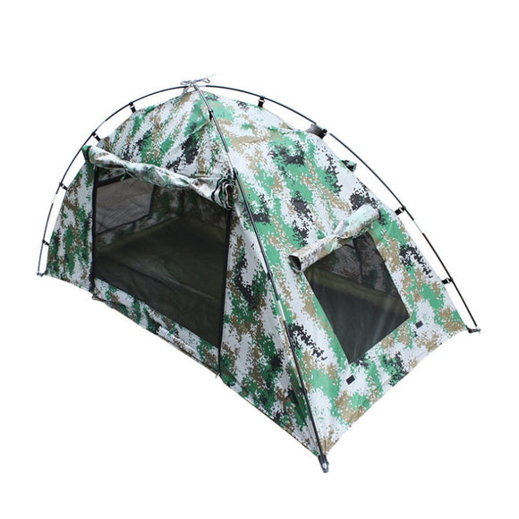 Digital Camouflage Single Person Outdoor Camping Hiking Tent 200 * 100 * 100CM