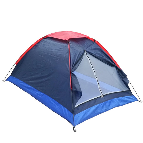 Outdoor Camping Tent Single Layer Summer Beach Tent Windproof Waterproof Tent