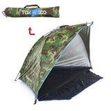 2 Person Camping Tent Single Layer Outdoor Tent Anti UV Beach Tent
