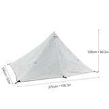 Camping Tent Double Layer Waterproof Backpacking Tent