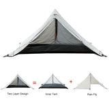 Camping Tent Double Layer Waterproof Backpacking Tent